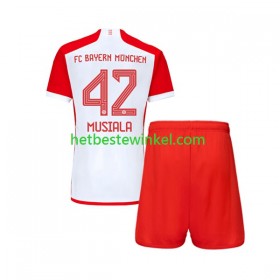 Bayern München Jamal Musiala 42 Voetbalshirts Kind Thuis 2023-24